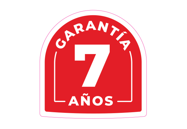 Garantía 7 años