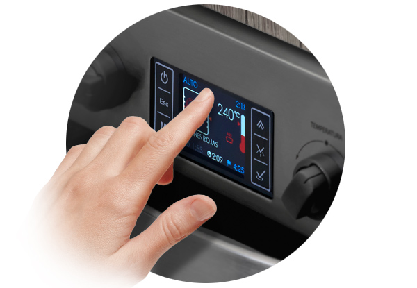 Display touch multifunción